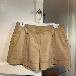 Linen shorts